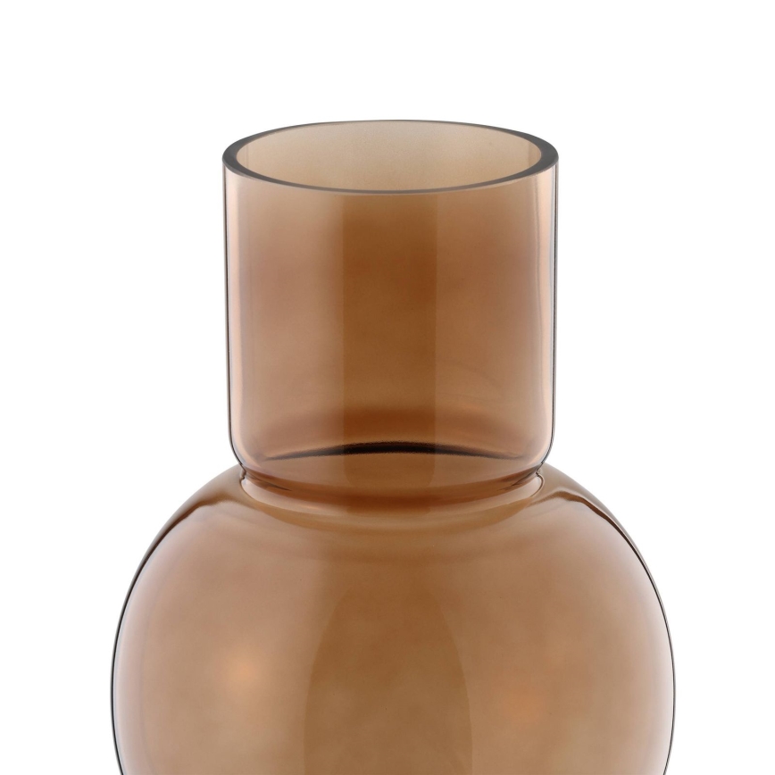 Eglo - Glasvas 28x15,5 cm brun