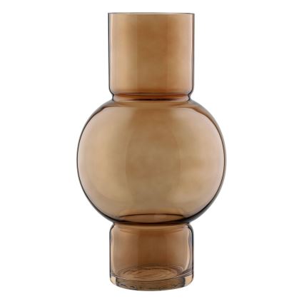 Eglo - Glasvas 28x15,5 cm brun