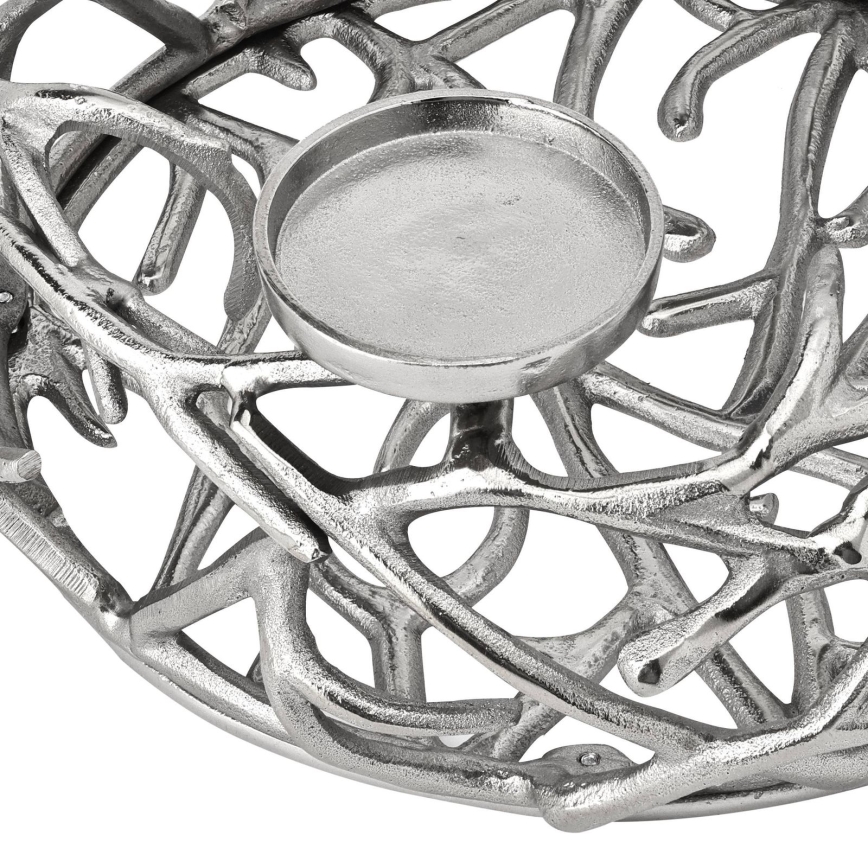Eglo - Ljusstake 13,5x35 cm silver