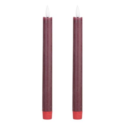 Eglo - SET 2x LED ljus LED/1xAAA 24,5 cm röd