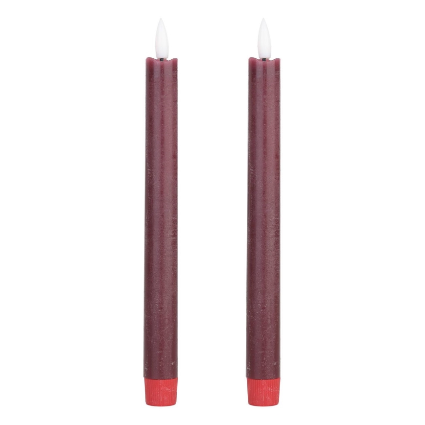 Eglo - SET 2x LED ljus LED/1xAAA 24,5 cm röd
