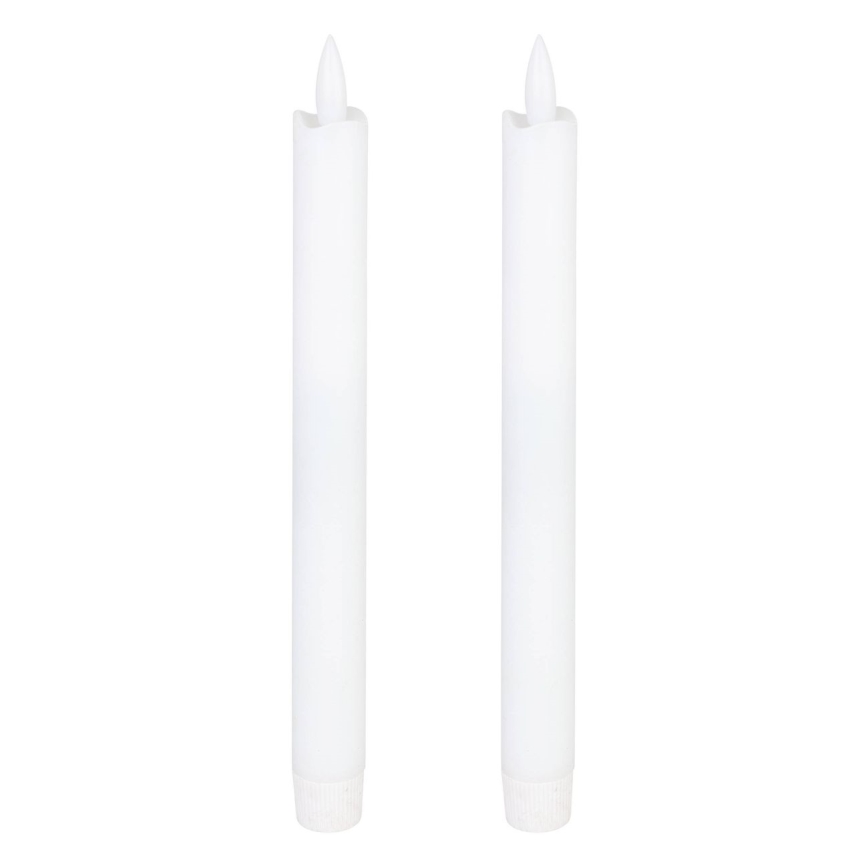 Eglo - SET 2x LED ljus LED/1xAAA 24,5 cm vit
