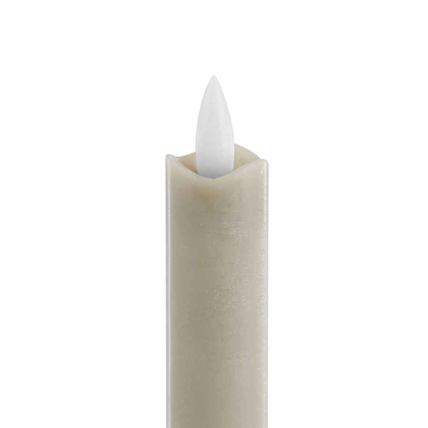 Eglo - SET 2x LED ljus LED/1xAAA 15 cm beige