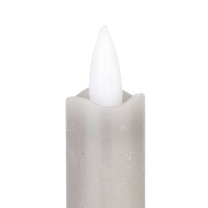 Eglo - SET 2x LED ljus LED/1xAAA 24,5 cm grå
