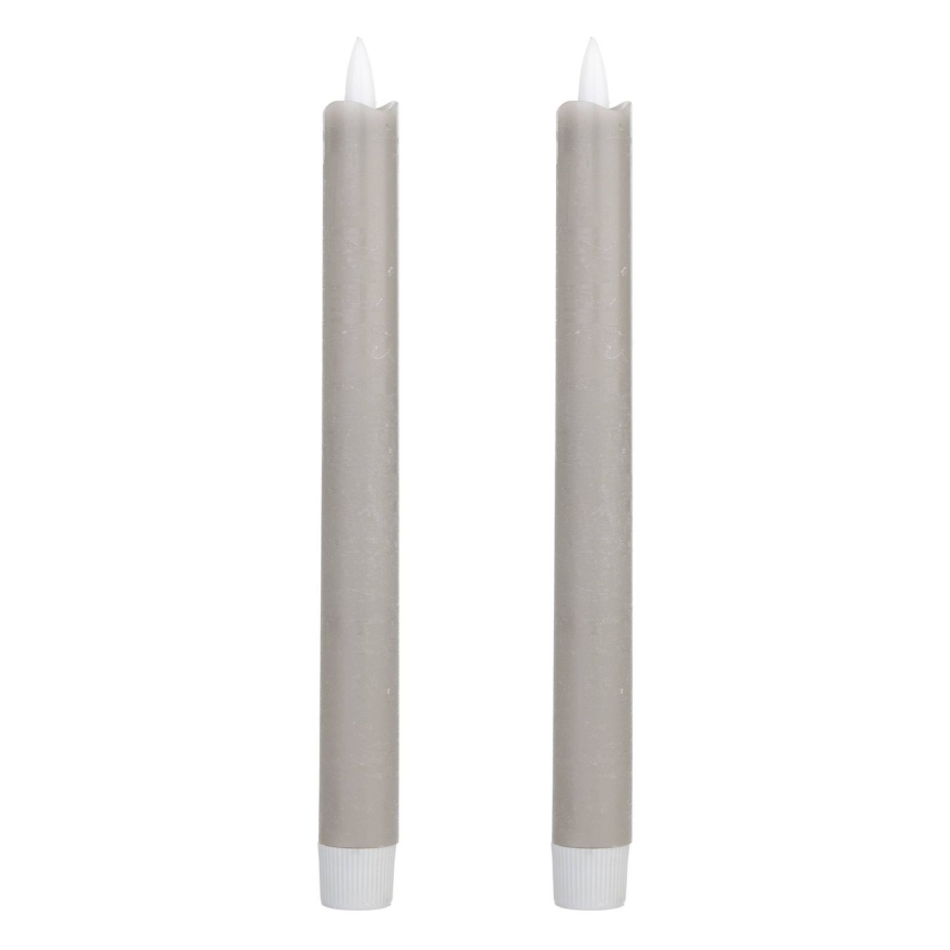 Eglo - SET 2x LED ljus LED/1xAAA 24,5 cm grå