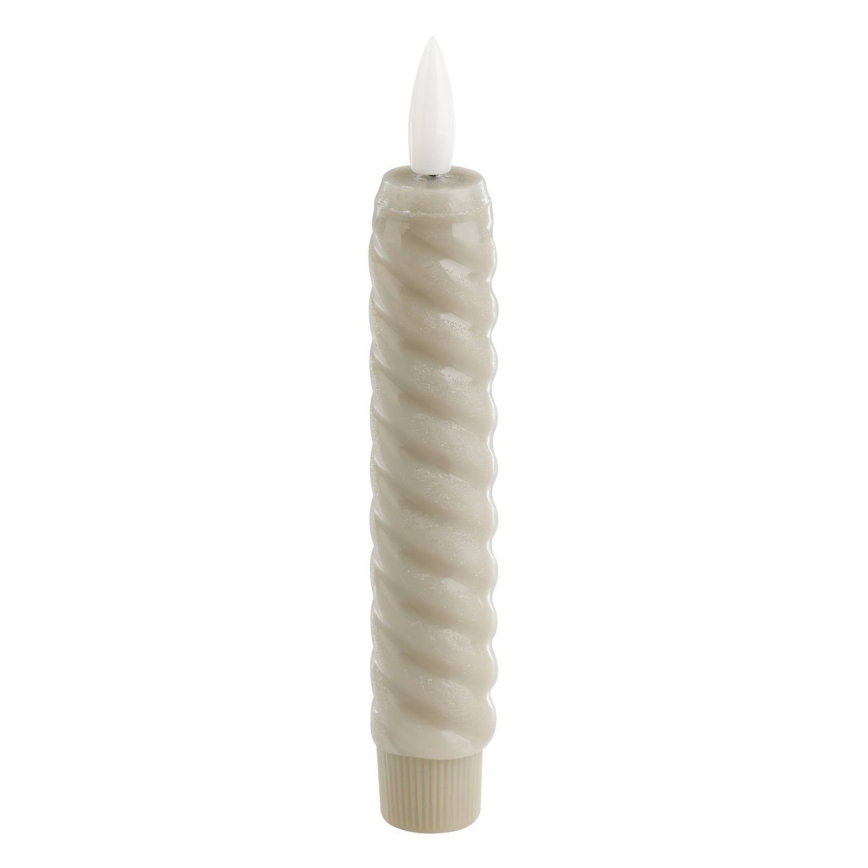 Eglo - SET 2x LED ljus LED/1xAAA 15 cm beige