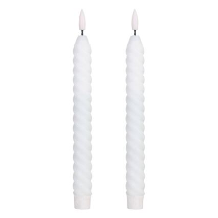 Eglo - SET 2x LED ljus LED/1xAAA 25 cm vit