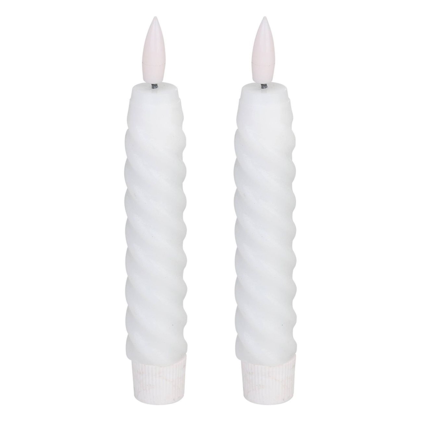 Eglo - SET 2x LED ljus LED/1xAAA 15 cm vit