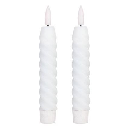 Eglo - SET 2x LED ljus LED/1xAAA 15 cm vit