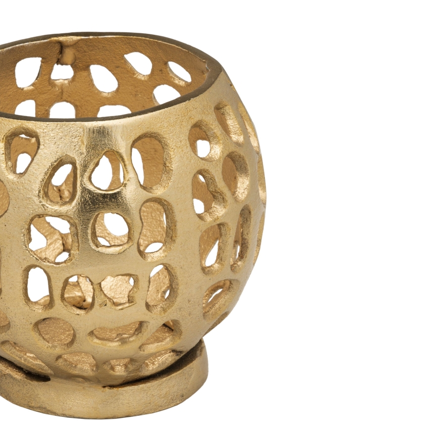 Eglo - Ljusstake 9,5x9,5 cm guld