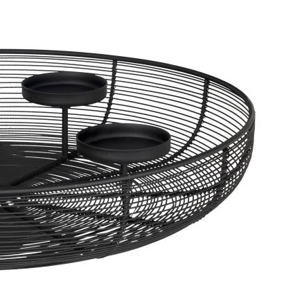 Eglo - Ljusstake diameter 45 cm svart