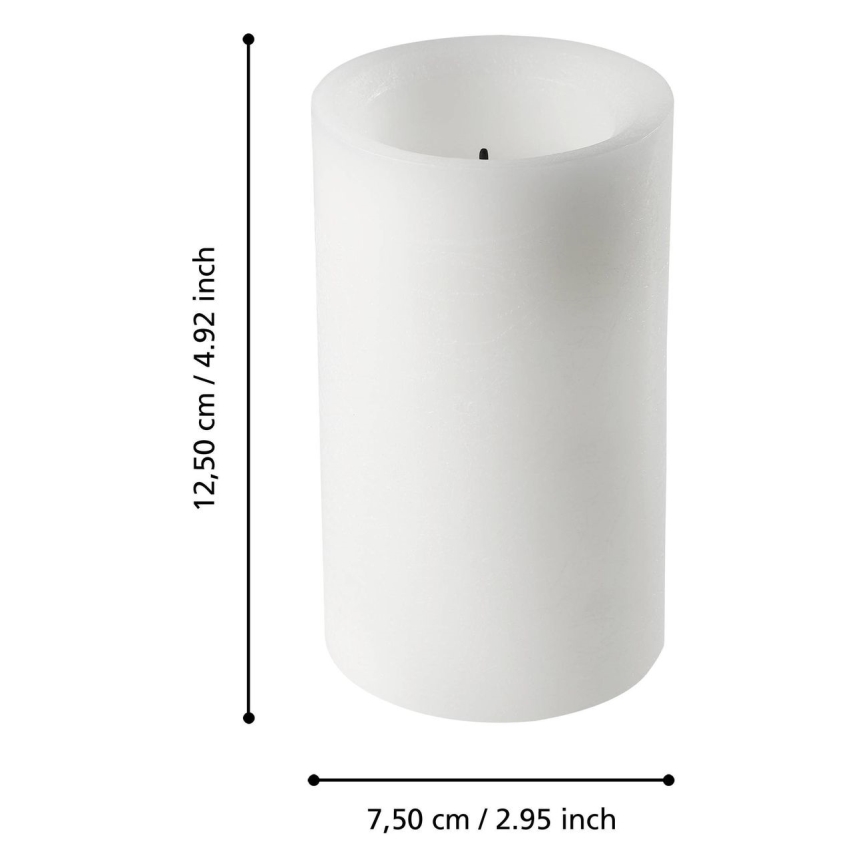 Eglo - LED Candle LED/2xAA varm vit