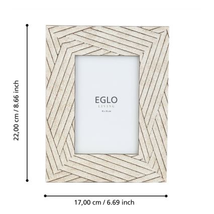 Eglo - Fotoram 10x15 cm beige