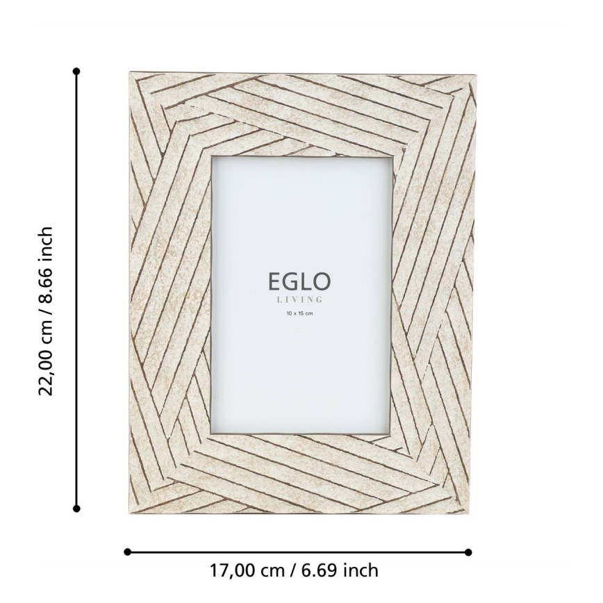 Eglo - Fotoram 10x15 cm beige
