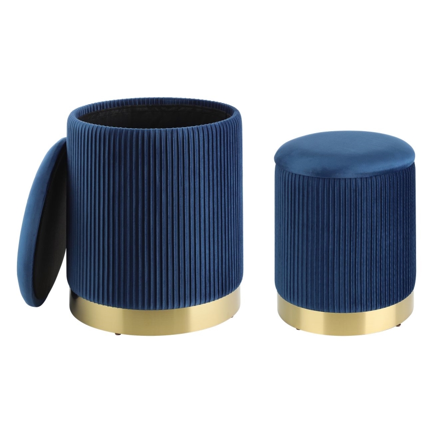 Eglo - SET OM 2x Pall pr. 31,5/36 cm blå/guld