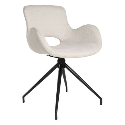 Eglo - Matstol 82x58 cm grädde/svart