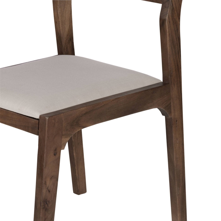 Eglo - Matstol 84x55 cm brun/grädde