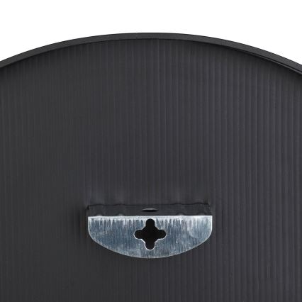 Eglo - Väggspegel diameter 40 cm svart