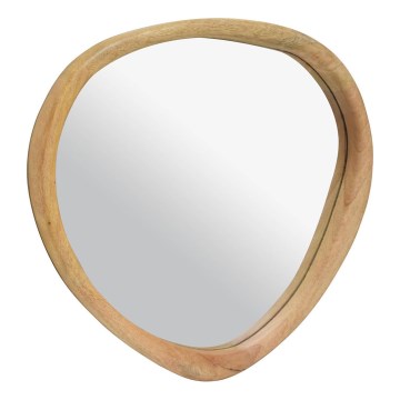 Eglo 425006 - Väggspegel BANI 39x39,5 cm brun