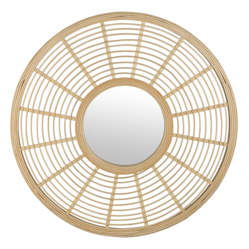 Eglo - Väggspegel diameter 55 cm Bambu