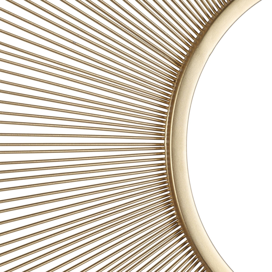 Eglo - Väggspegel diameter 76 cm guld/svart