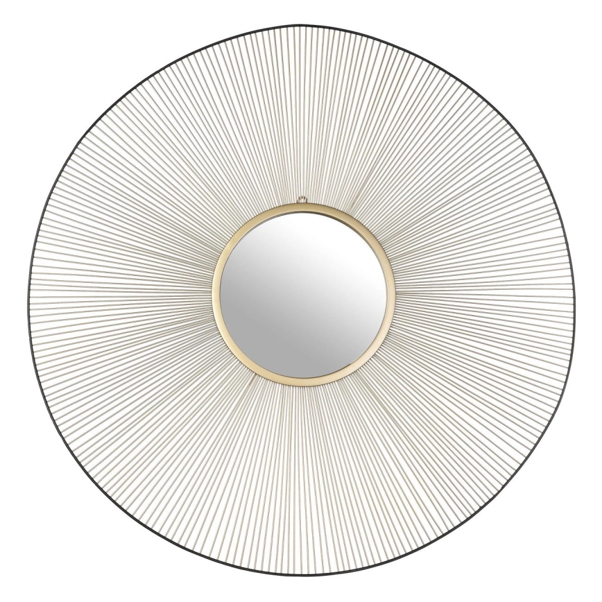 Eglo - Väggspegel diameter 76 cm guld/svart