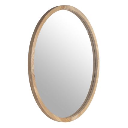 Eglo - Väggspegel diameter 70 cm brun