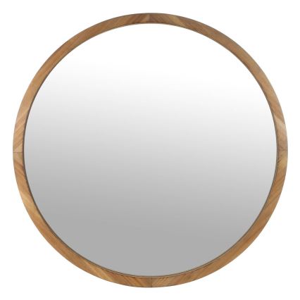 Eglo - Väggspegel diameter 70 cm brun