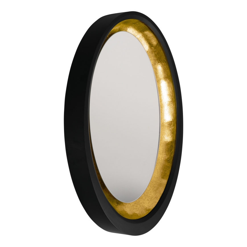 Eglo 425061 - Väggspegel BONTANG 80x60 cm svart/guld