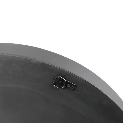 Eglo 425062 - Väggspegel BONTANG Ø 90 cm svart/guld