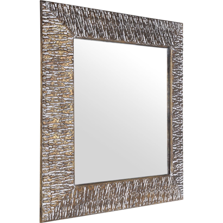 Eglo 425075 - Väggspegel TOAMASINA 70x70 cm bronsfärgad