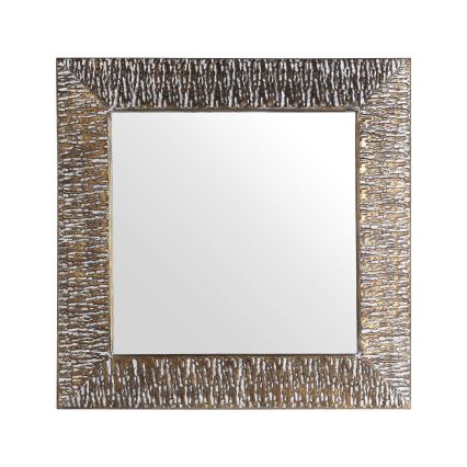 Eglo 425075 - Väggspegel TOAMASINA 70x70 cm bronsfärgad
