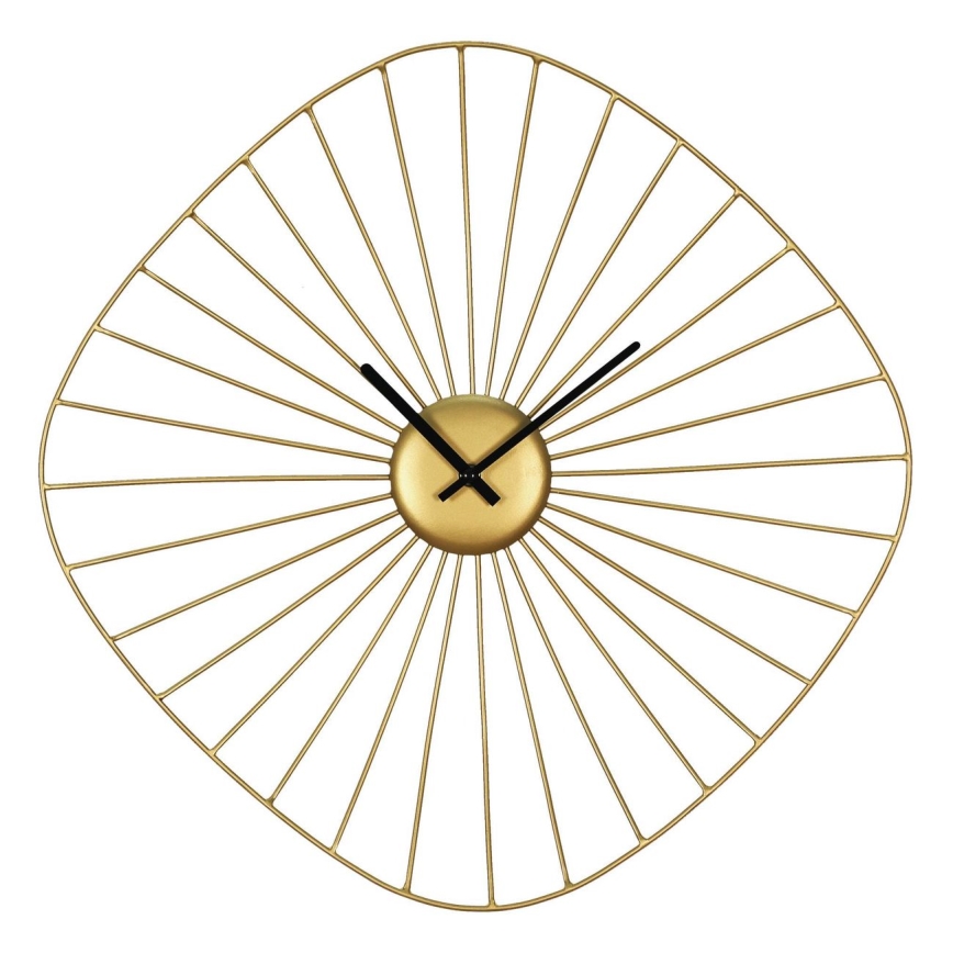 Eglo - Väggklocka 1xAA 50x50 cm guld