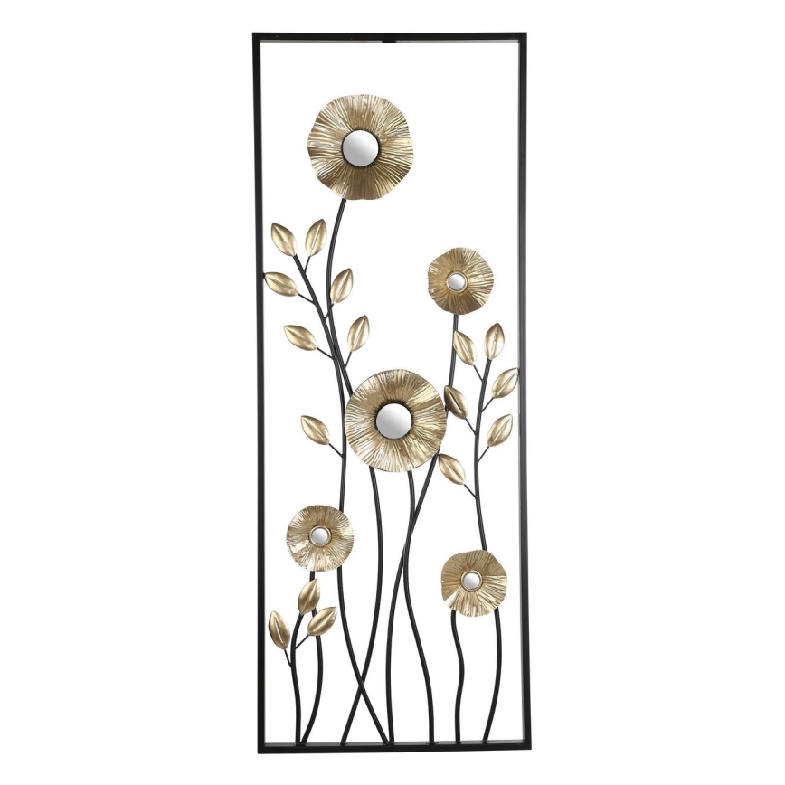 Eglo - Väggdekoration 100x38,5 cm svart/guld