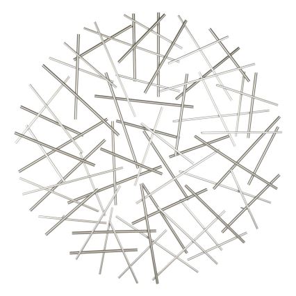 Eglo -  Väggdekoration diameter 81 cm matt krom