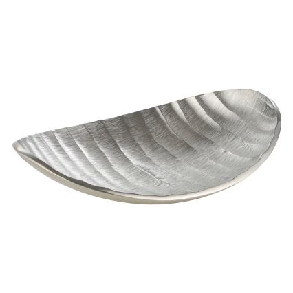 Eglo - Dekorativt bricka 18,5x26 cm silver