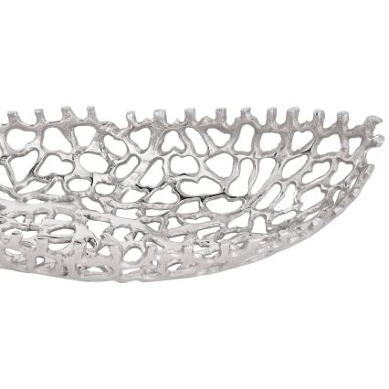 Eglo - KIT 2x Dekorativt bricka 44/61 cm silver