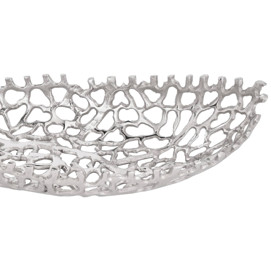 Eglo - KIT 2x Dekorativt bricka 44/61 cm silver