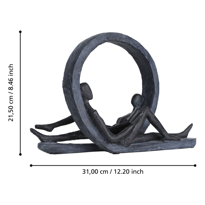 Eglo - Metalldekoration 21,5x31 cm harts