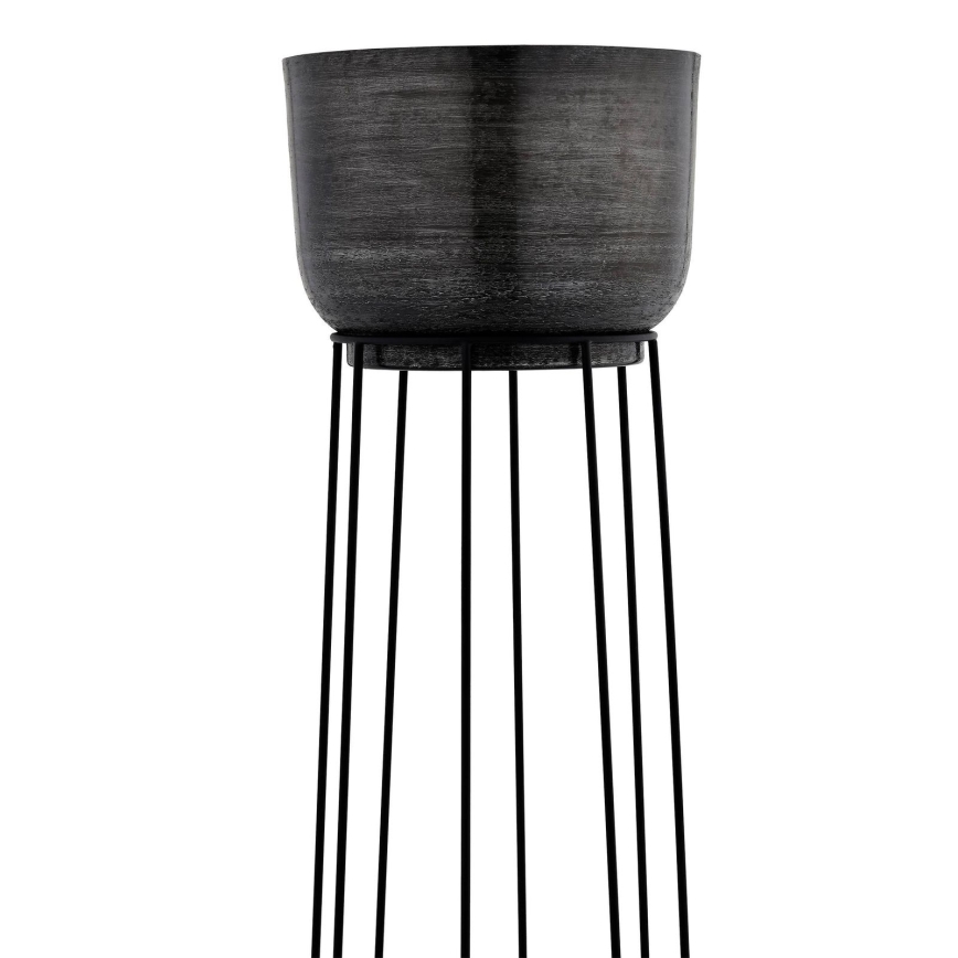 Eglo - KIT 3x Blomkruka av metall svart