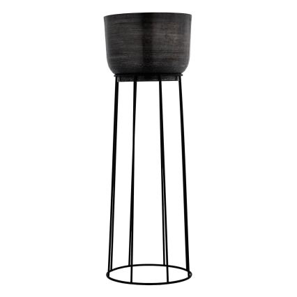 Eglo - KIT 3x Blomkruka av metall svart