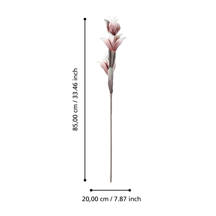 Eglo - Plastblomma 85 cm röd