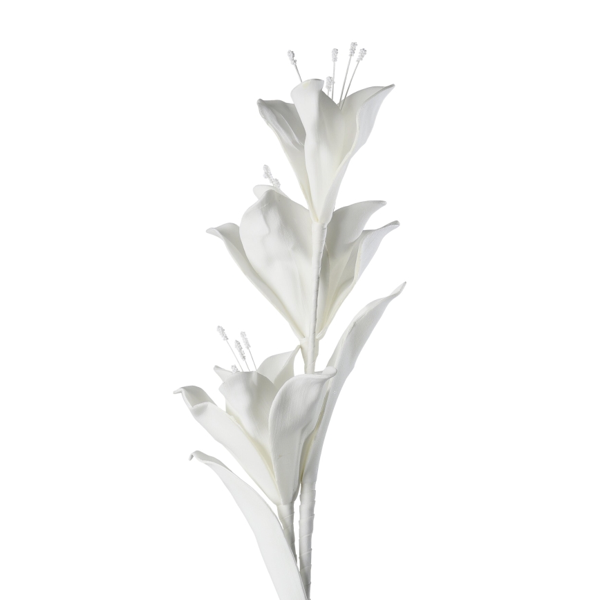 Eglo - Plastblomma 85 cm vit