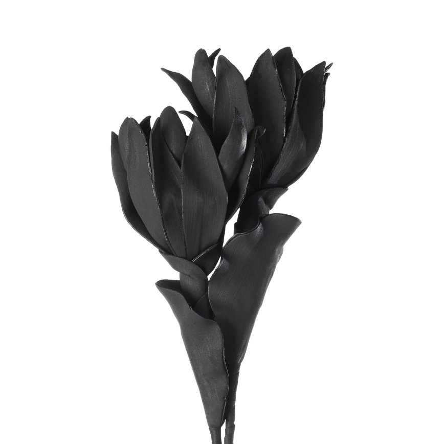 Eglo - Plastblomma 90 cm svart