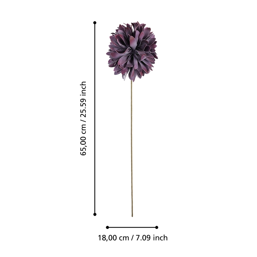 Eglo - Plastblomma 65 cm lila