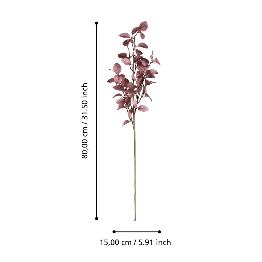 Eglo - Plastblomma 80 cm rosa