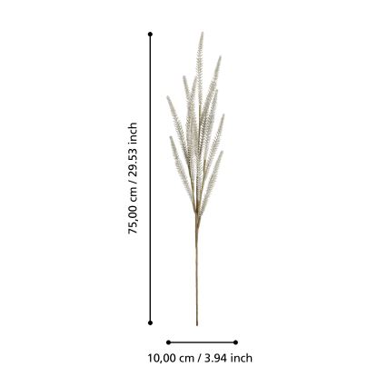 Eglo - Plastblomma 75 cm guld