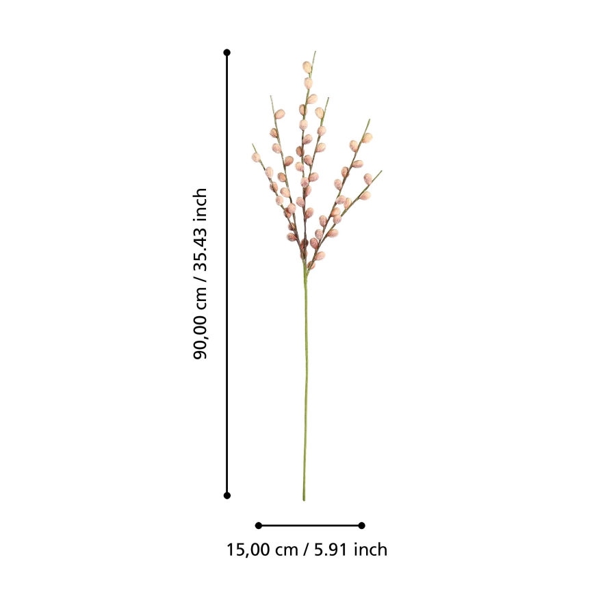 Eglo - Plastblomma 90 cm rosa