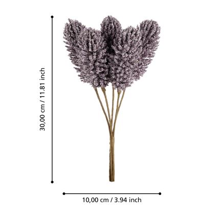 Eglo - Plastblomma 30 cm lila