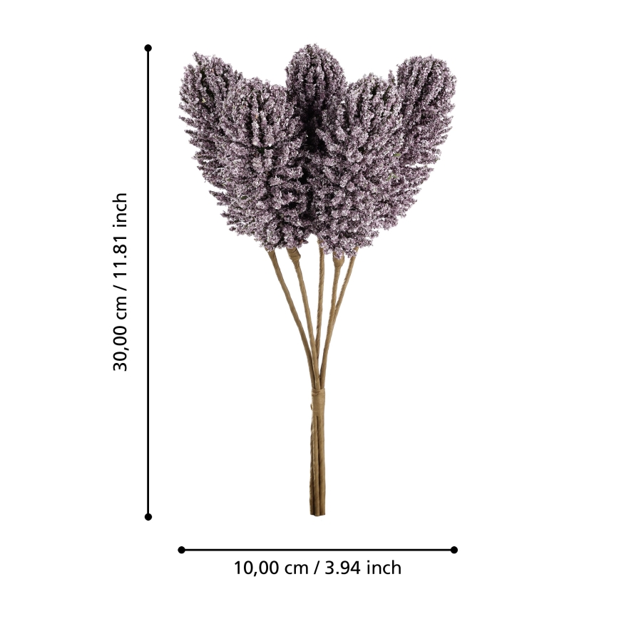 Eglo - Plastblomma 30 cm lila